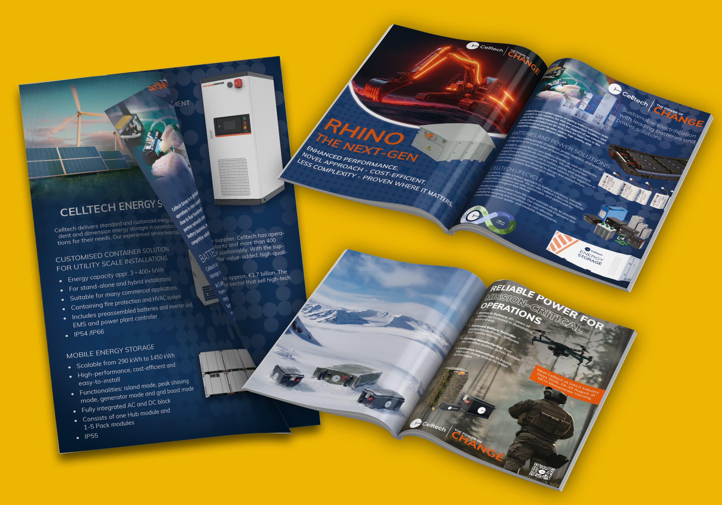 Marketing and sales print materials